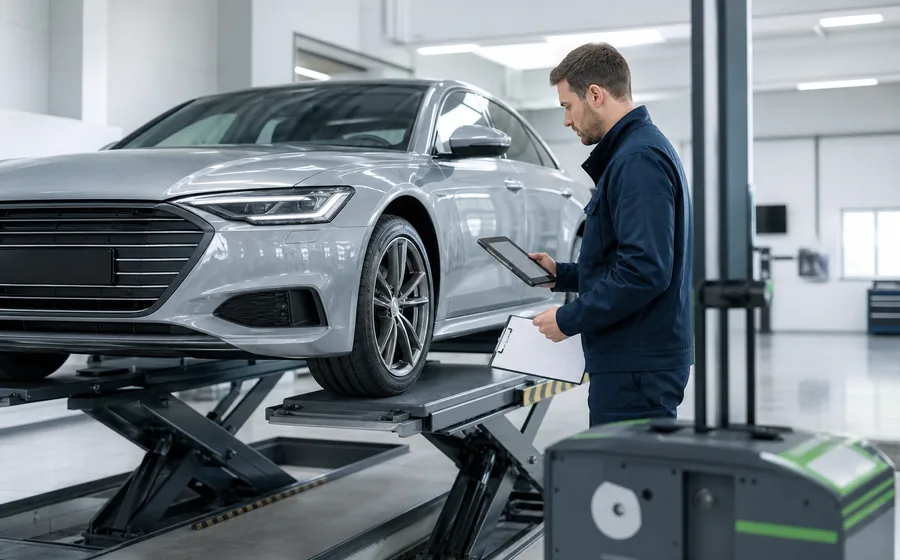 Professionelle Fahrzeuginspektion über PKW Womo 2Hand Partner in der Oesterreich
